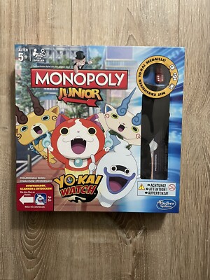 Hasbro Monopoly Junior Yo-kai Watch Kinder Gesellschaftsspiel Brettspiel