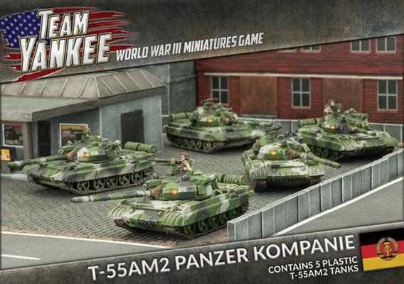 T55AM2 Panzer Kompanie East German WWIII x5 Tanks Team Yankee 6990₽