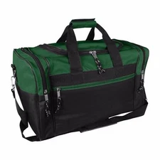 DALIX 17" Duffel Bag Bag Sport Travel Carry-On Workout Gym Medium Size