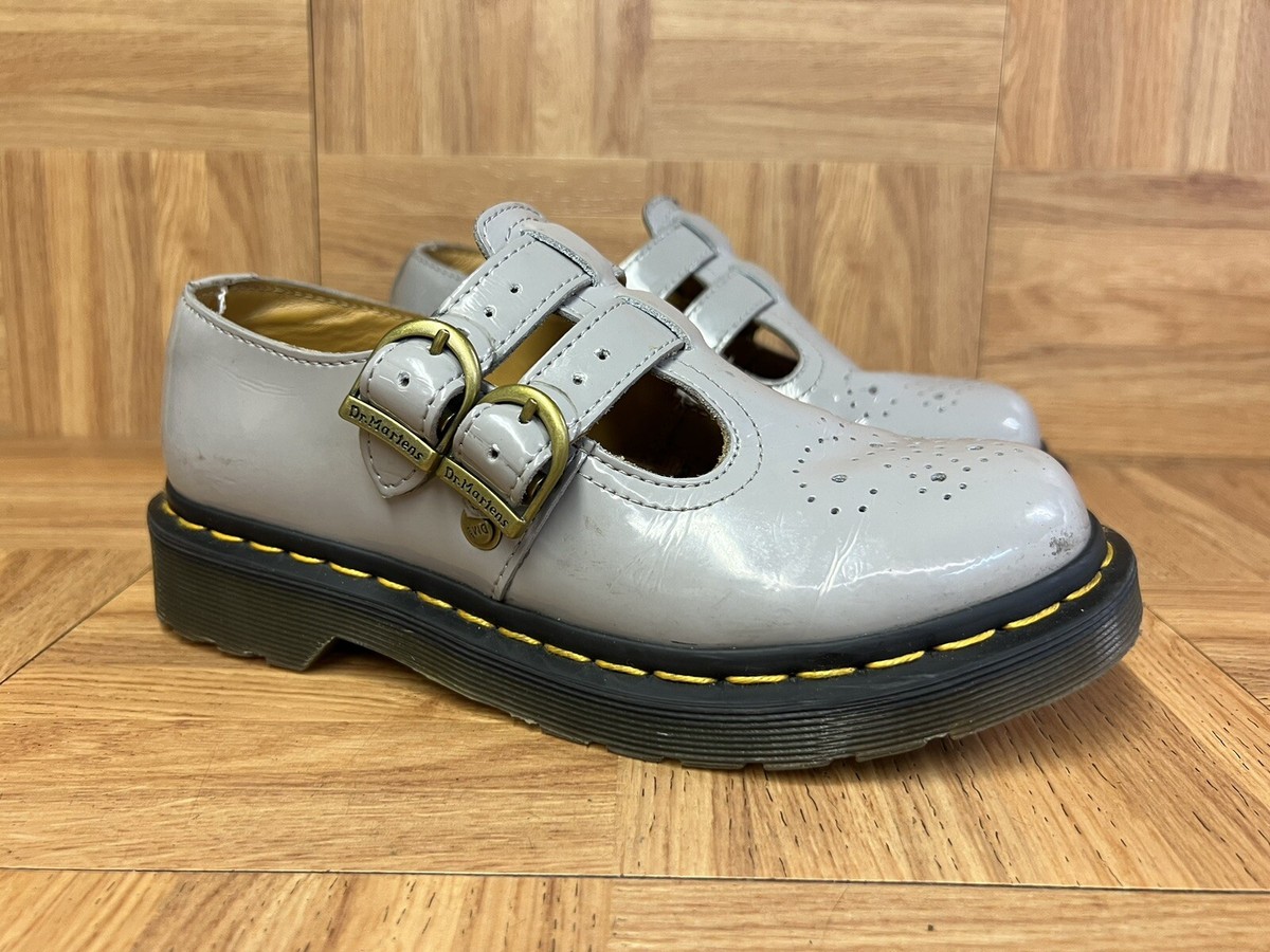 MARYさま　専用 RARE🔥 Sz 5 - Dr. Martens Womens 8065 Mary Jane Gray Patent