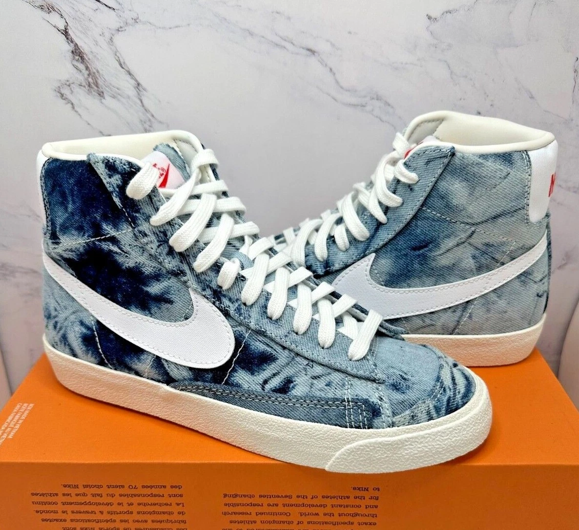 Nike blazer denim clearance