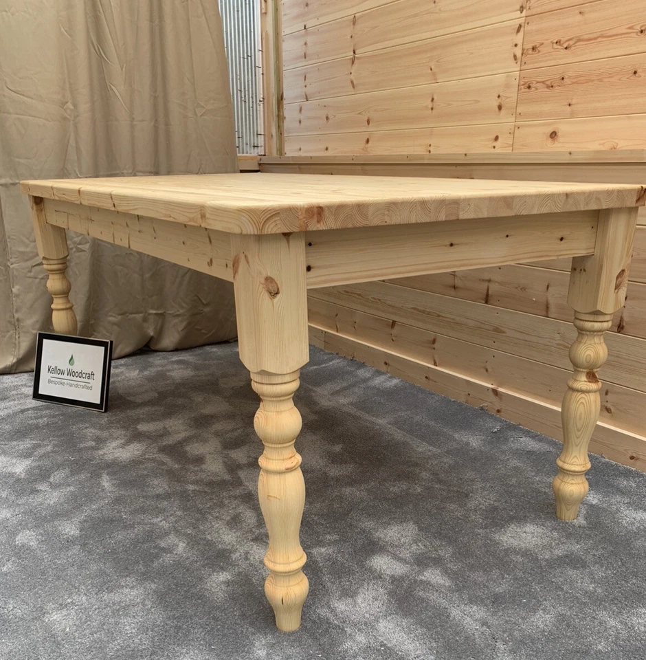6ftX4ft Wide Farmhouse Table - Image 4 of 4