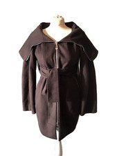 ** Paul Ka ** Beautiful Brown Coat / Jacket ** Wool ** 36 ** Designer **