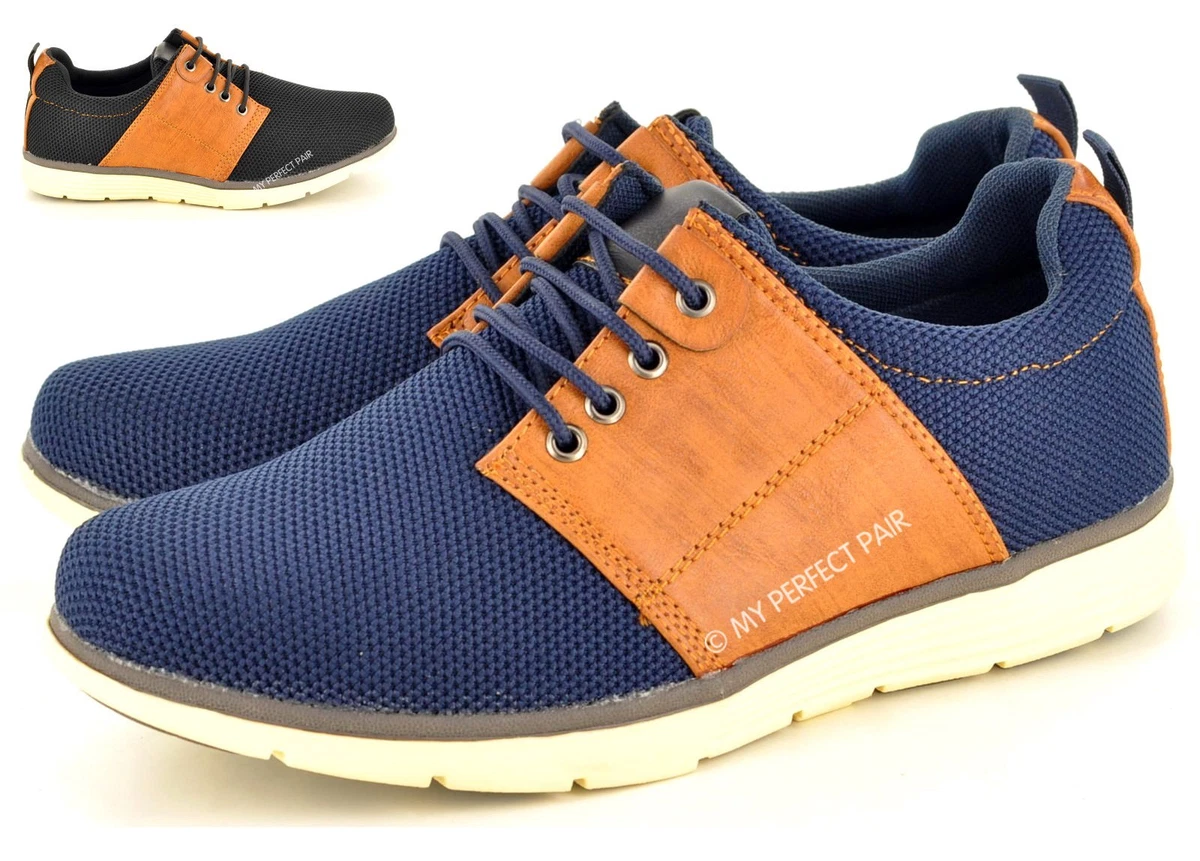 Mens leather trainers size best sale 9