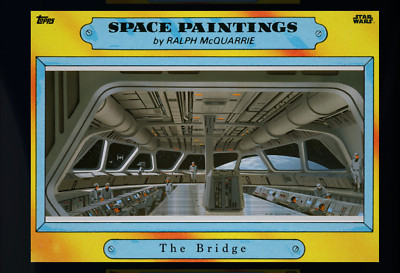 Topps Star Wars Card Trader | SPACE PAINTINGS GOLD THE BRIDGE EPIC 44cc