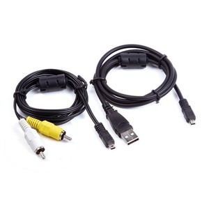 De Datos Usb Sync Av A V Tv Cable De Video Para Camara Panasonic Lumix Dmc Tz5 Dmc Sz5 S Ebay