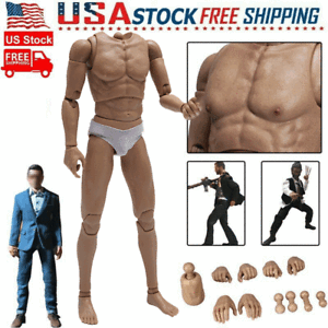1/6 12 "Action Figure Männlichen Körper wi Neck Puppe Spielzeug für HT 1/6 12 "Action Figure Männlichen Körper wi Neck Puppe Spielzeug für HT