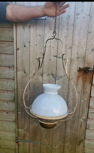 Vintage Antique Veritas Oil Lamp - Picture 2 of 12