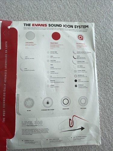 Evans G2 Coated Drum Head - 16 - Picture 5 of 5