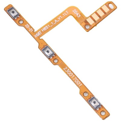 For Infinix Hot 10 Play/Smart 5 India OEM Power Button & Volume Button Flex Cab
