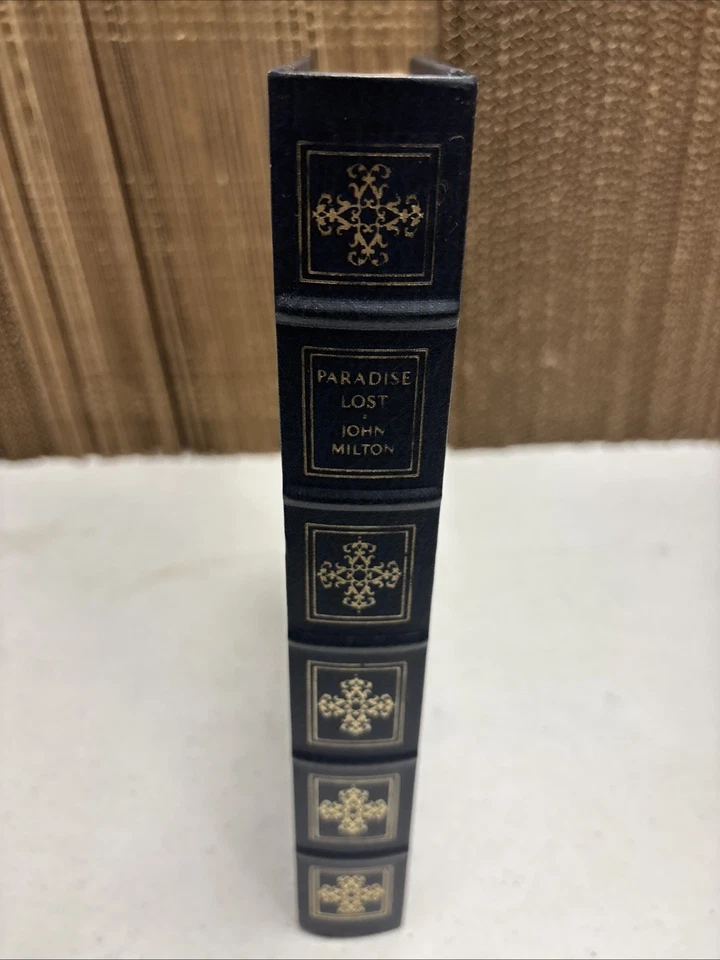 Paradise Lost John Milton 1979 Franklin Library Leather Bound HC Gold Gilted - Image 3 of 4