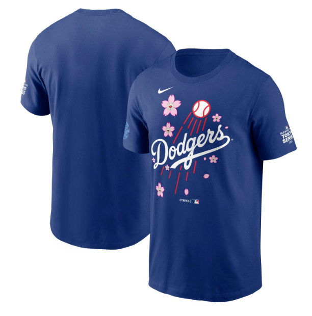 Takashi Murakami MLB Tokyo Series 2025 LA Dodgers Script T-Shirt
