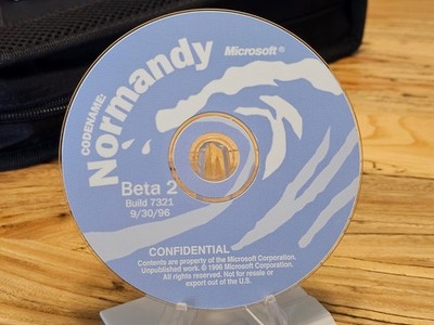 ULTRA RARE: Microsoft ''Normandy'' Beta 2 Build 7321! (Microsoft CIS)