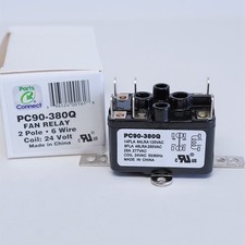 90-380 Enclosed General Purpose Fan Relay 24v Normally Opened Closed Type 184