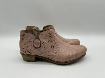 Rieker Damen Stiefel Rosa EUR 37 - Bild 1 von 4