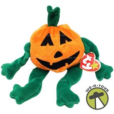 Ty Beanie Babies Pumkin  the Pumpkin Halloween Plush 1998