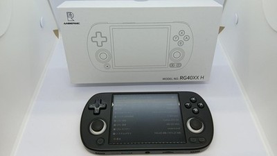 AMBERNIC RG40XXH Handheld Emulator Console, CFW MuOS Installed, Used