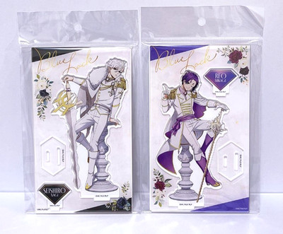Blue Lock Throne 3 Acrylic Stand Figure Seishiro Nagi Reo Mikage Set of 2 New