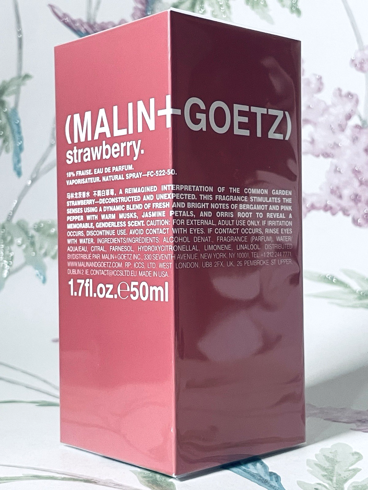 Malin + Goetz Strawberry Eau De Parfum Perfume EDP Fragrance Gift Full Size 50ml