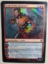 Koth of the Hammer - DD: Venser vs. Koth (DDI) #44 - Mythic Foil - MP - MTG