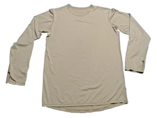 Milliken Gen III Cold Weather Silk Lightweight Undershirt - Sand- Small Regular