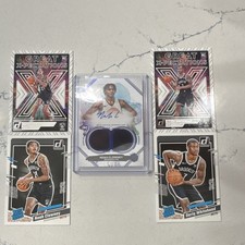 Panini 2023-24 Brooklyn Nets Rookie Card Lot Whitehead, Clowney Dual Relic Auto