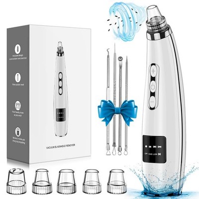 Innovative Blackhead Remover with LED Display & 5 Suction Levels for Skin Care