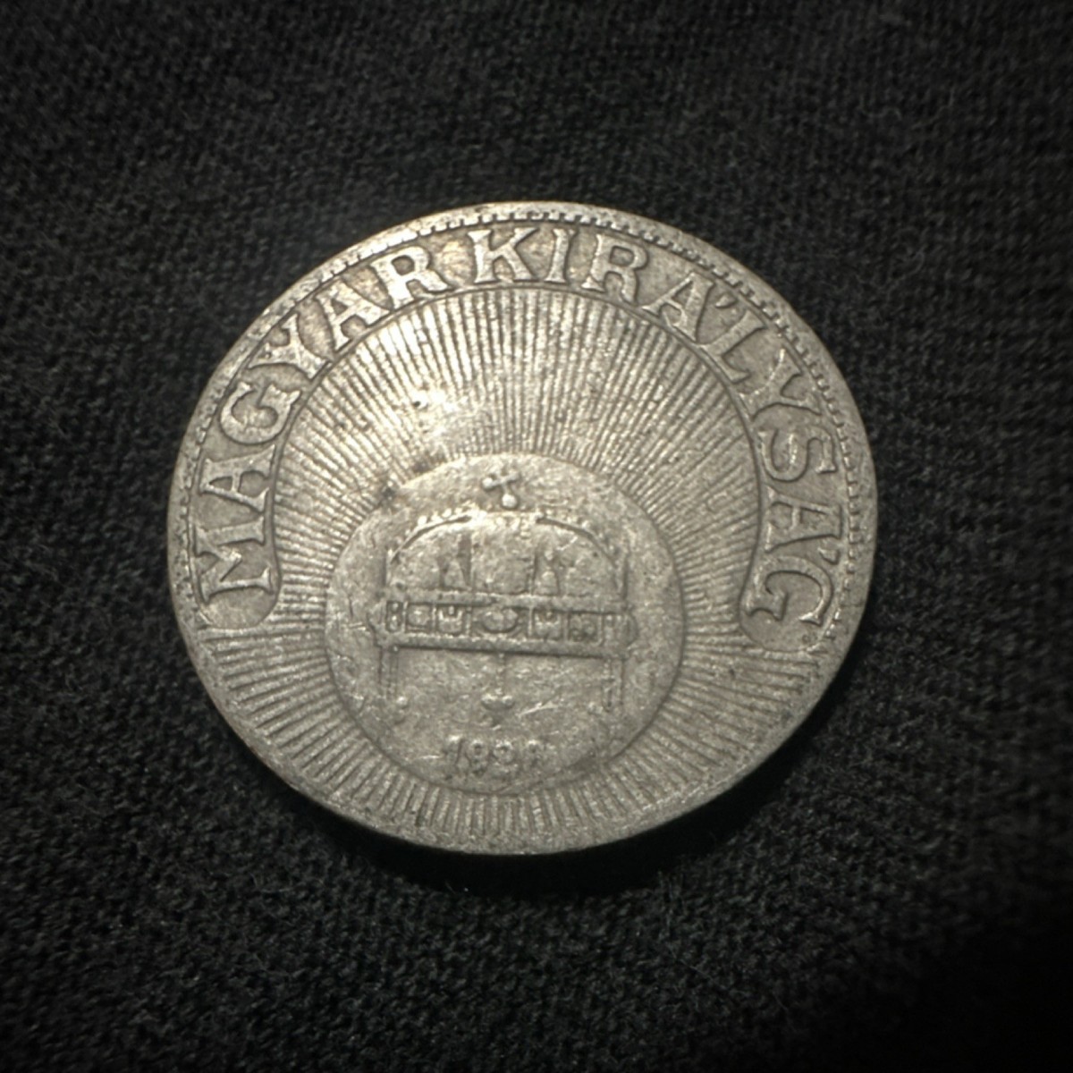 Hungary 20 Fillér 1938 Magyar Királyság BP Circulated Coin | eBay