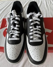 Nike Court Vision Low Black/White Sneakers Shoes, HM9862-001,Size, 10