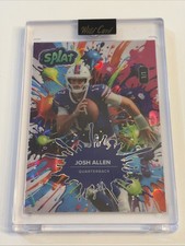 2025 Wild Card Splat Josh Allen 1/1 Multi-Color Rainbow Buffalo Bills