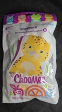 ChooMee Reusable Baby Food Storage Pouches, 5 oz SoftSip Pouch Tops Ideal