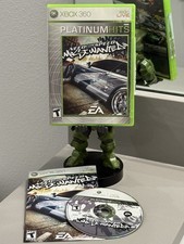 Need for Speed Most Wanted Platinum Hits (Microsoft Xbox 360, 2005) CIB Complete