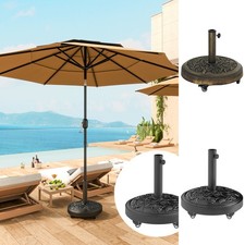 Parasol Base with Wheels, Heavy Duty Umbrella Base