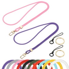 Lanyard, 2 Pack Teacher Lanyards for ID Badges, Purple/Pink