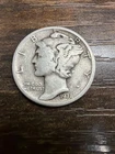 1938 Mercury Dime - Actual Silver Coin Shown VF Shape Same Day Shipping Free