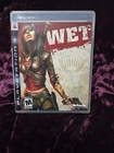 WET PS3 Complete CIB PlayStation 3 Tested Working Excellent Condition