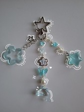 Handmade Blue Dolphin Keychain