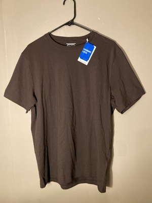 #ad Porter amp; Ash Performance Tee Men’s Medium Brown NWT 95% Cotton Stretch Soft $19.00