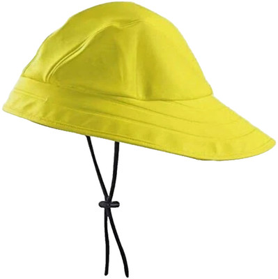Gelbe Sou'wester Fischer wasserdichte Mütze Unisex Angeln Outdoor Regen Jagd