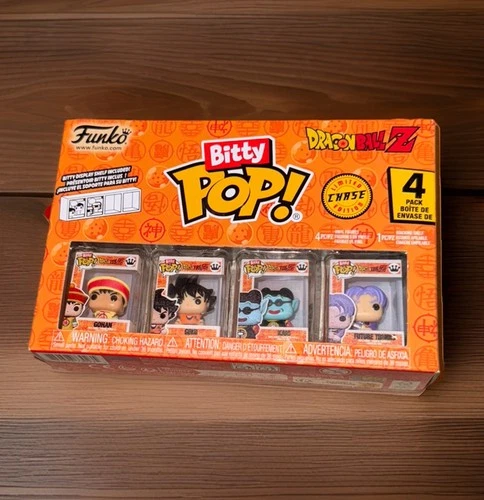 Funko Bitty Pop Dragon Ball Z LIMITED CHASE Edition 4-Pack SEALED Future Trunks