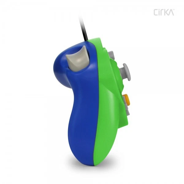 Nintendo Wii/GameCube CirKa controller (Green/Blue) - Image 4 of 4