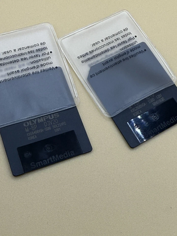 ID 16MB & 3V 8MB OLYMPUS SMART MEDIA ROLAND OLYMPUS - Image 2 of 3