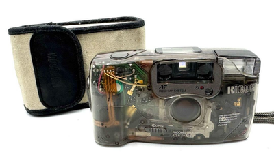 RICOH FF-9 SD LIMITED Skeleton Point & Shoot Film Camera compact