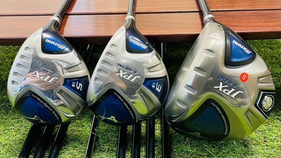 Mizuno Fullset JPX E600 1w3w5w T-zoid Iron 5-9Pw 11Pics S Flex Golf Club RH - Image 2 of 4