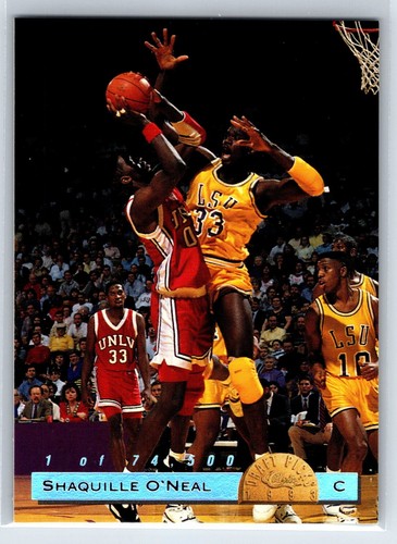 Shaquille O'Neal 1992-93 Classic Draft Picks 1 of 74,500 #LP9 LSU Tigers Rookie - Bild 1 von 2