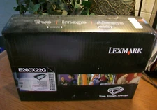 NEW SEAL! GENUINE Lexmark E260X22G Drum E260 E360 E460 X260 X360 X460 FREE SHIP
