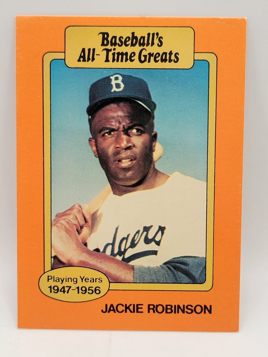 Hygrade Baseball's All-Time Greats Jackie Robinson Brooklyn