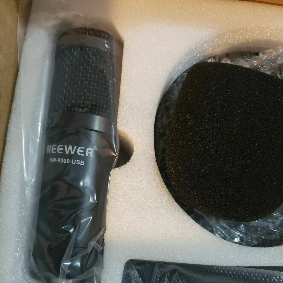 NW-8000 USB Professional Studio Broadcasting Recording Condenser Microphone Kit - Image 2 of 4