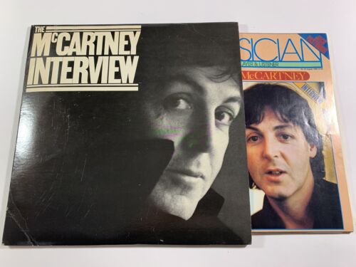 THE McCARNEY INTERVIEW 2-LPs White Label Promo w/ MUSCIAN MAGAZINE & DJ TRACKS - Picture 1 of 14