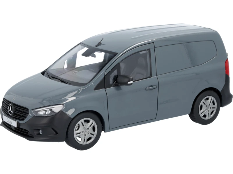 Mercedes-Benz W 420 Citan Furgone Magetitgrigio 1:18 Nuovo NZG OVP - Immagine 2 di 4